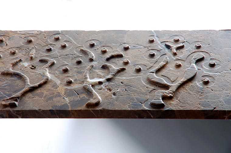 3D-Oberfläche aus Naturstein