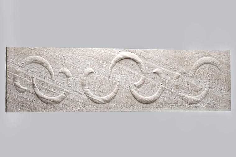 3D-Oberfläche aus Naturstein