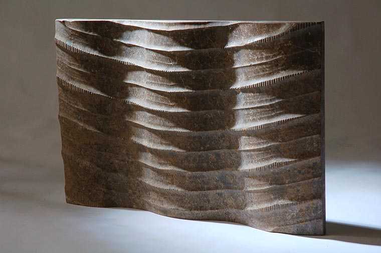 3D-Oberfläche aus Naturstein