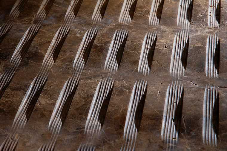 3D-Oberfläche aus Naturstein