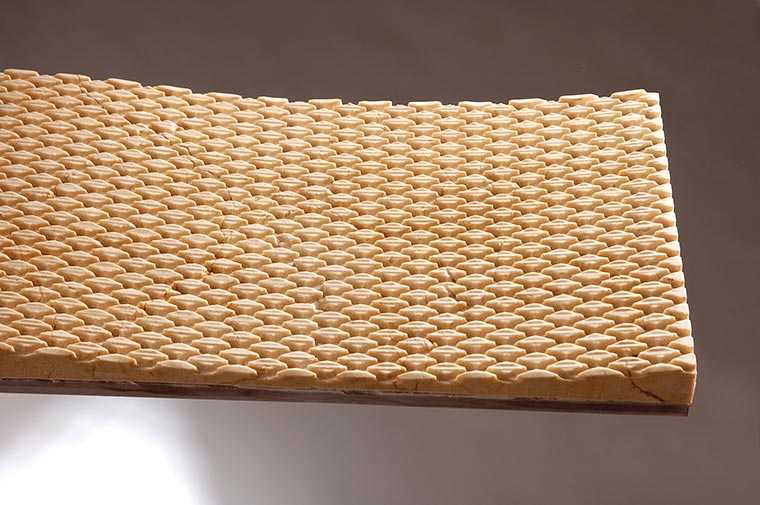 3D-Oberfläche aus Naturstein