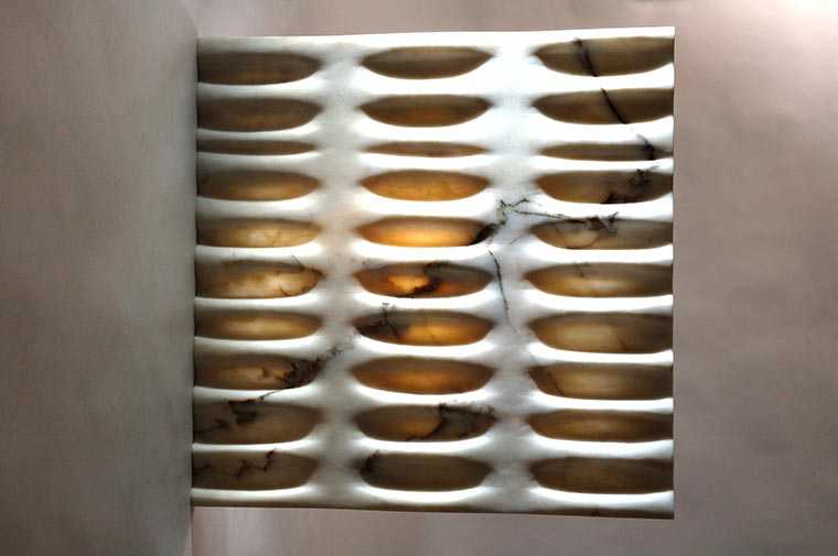 3D-Oberfläche aus Naturstein