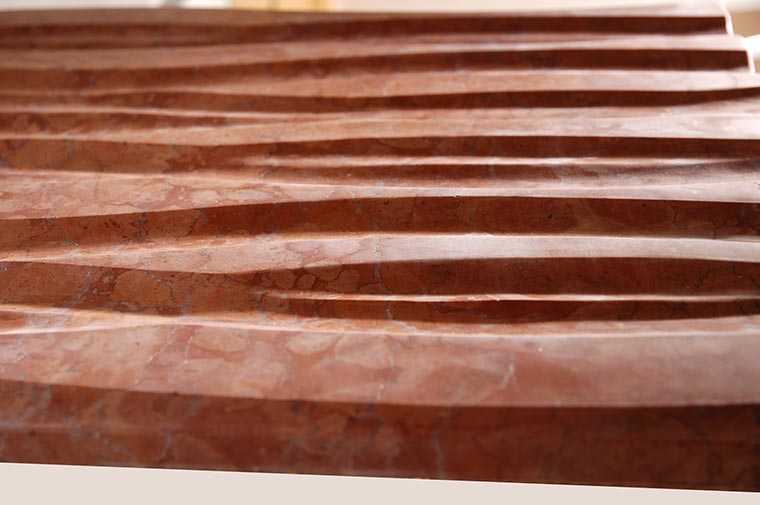 3D-Oberfläche aus Naturstein