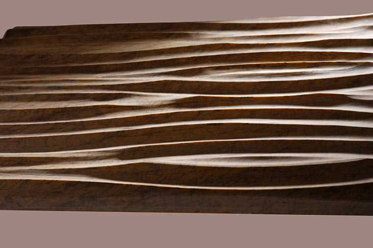 3D-Oberfläche aus Naturstein